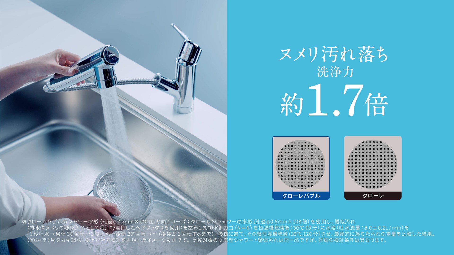 排水溝洗い比較