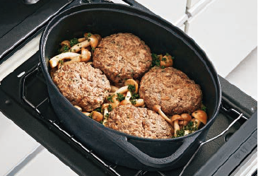 高温で包み込む”直火×密閉加熱”