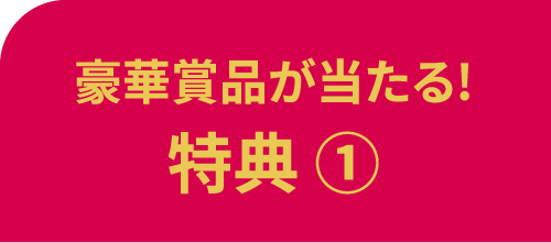 豪華賞品が当たる！