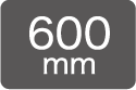 600mm